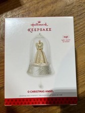 Hallmark Keepsake Ornament 2013 O Christmas Angel Globe Magic Sound Motion