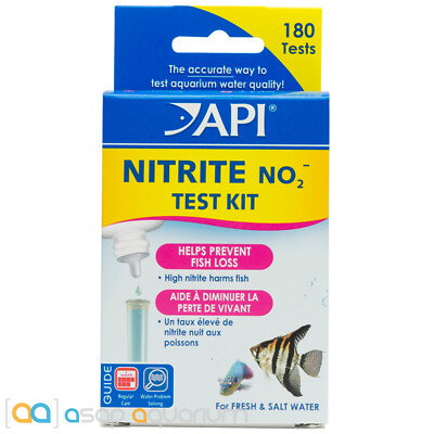 API Nitrite NO2 Test Kit for Fresh & Salt Water 180 tests