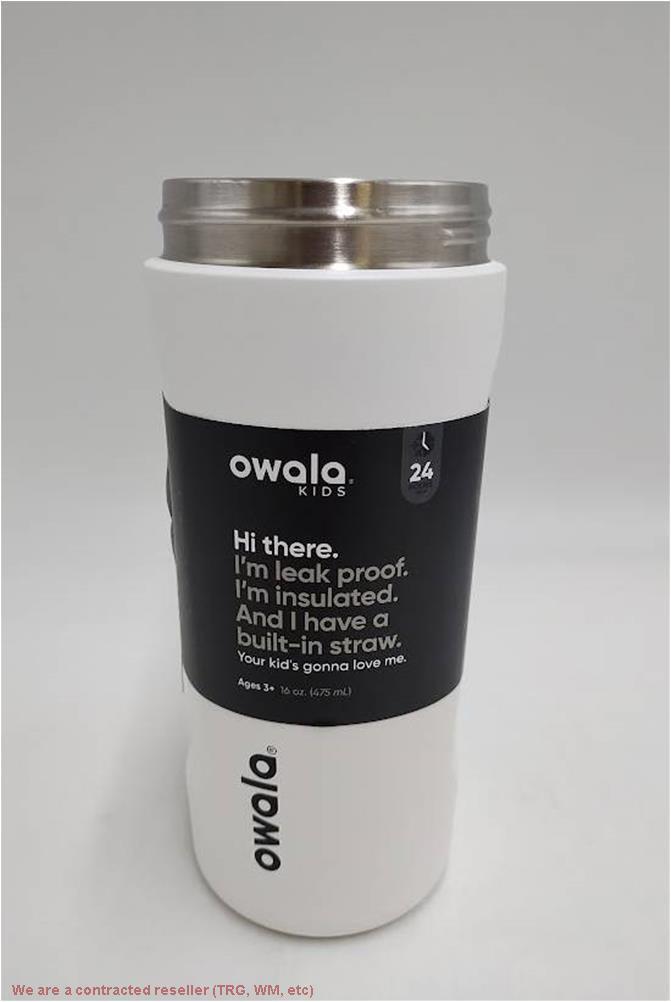 Бутылка для воды Owala 16oz Kids Free Sip из нержавеющей стали - Изящная SEE DETAILS