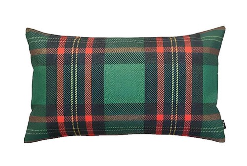 Levtex Home Spencer Plaid Reversible Quilt - King Size Christmas Tartan Bedding In Red & Green