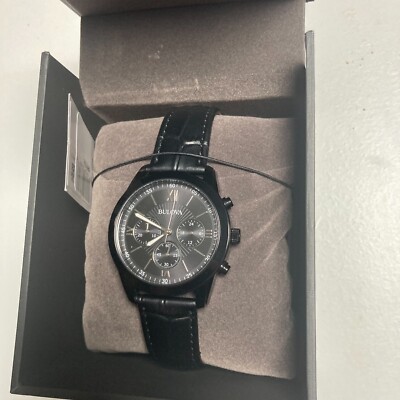 Bulova Men's Classic Watch Quartz Mineral Crystal 30 m Stainless Steel 98A152