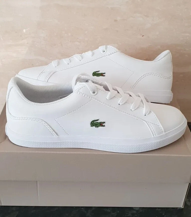 Lacoste top kids trainers