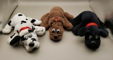 Vintage lot Of 3 1980's Pound Puppies Tonka