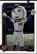 Mr. Met 2025 Topps Mascots New York Mets #M-16