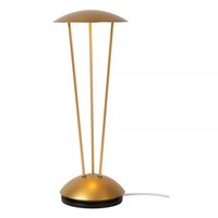 Led Akku Tischlampe Aluminium Gold IP54 31 Cm 2700-3000 K Tischleuchte Dimmbar