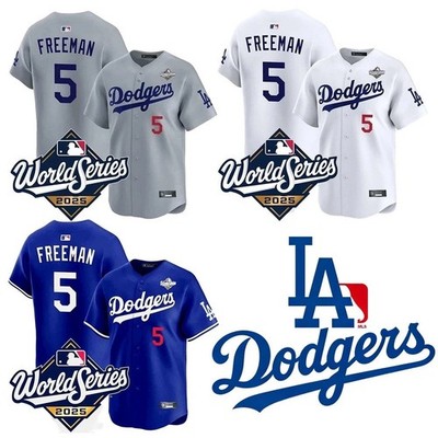 NWT Men's Freddie Freeman 2025 World Series Limited Player Stitched Jersey S-3XL