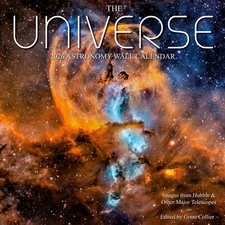 Universe 2026 Astronomy Wall Calendar (12"x12") by NASA's Hubble Space Telescope