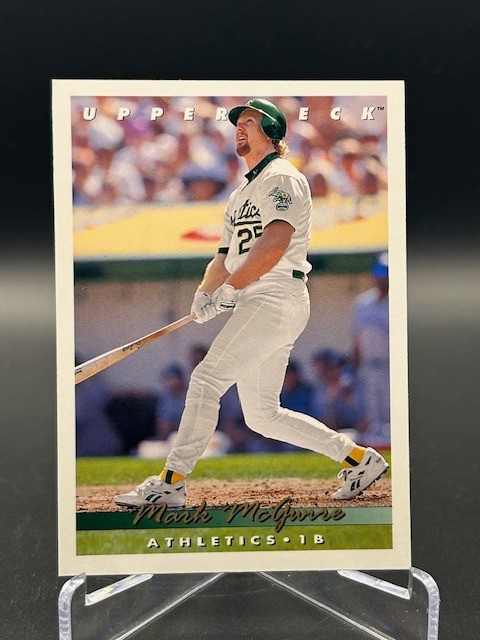 1993 Upper Deck #566 Mark McGwire