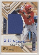 2018 Panini Elite Extra Edition Gold 38/99 Jose De La Cruz #FTSA-JZ Auto 0c6