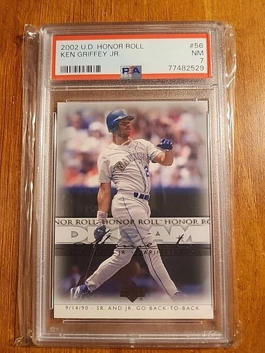 2002 Upper Deck Honor Roll - Ken Griffey Jr #56 Seattle Mariners HOF