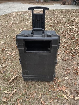 Pelican  Defender 1650 Rolling Hard Case (Modified)..Free Shipping