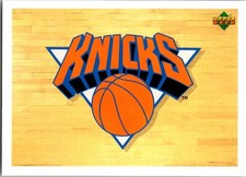 1991-92 Upper Deck International Italian Team Logo: New York Knicks