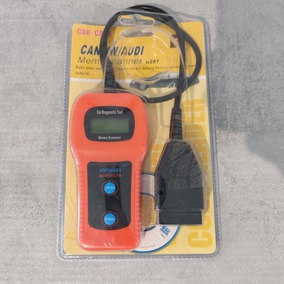 CARCARE u281 CAN OBD2 OBDII DTC Diagnosegerät Auto Scanner MEMOSCAN