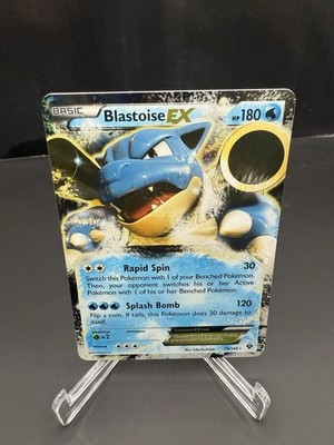 Pokémon Blastoise EX XY Ultra Rare Holo 29/146 180 HP 120 Attack