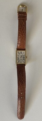 Vintage Tissot A222 Rectangular Ladies Quartz Watch Small Seconds