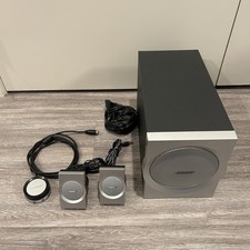 Bose Companion 3 Series I Multimedia Speaker System w/ Subwoofer - TESTED WORKS 