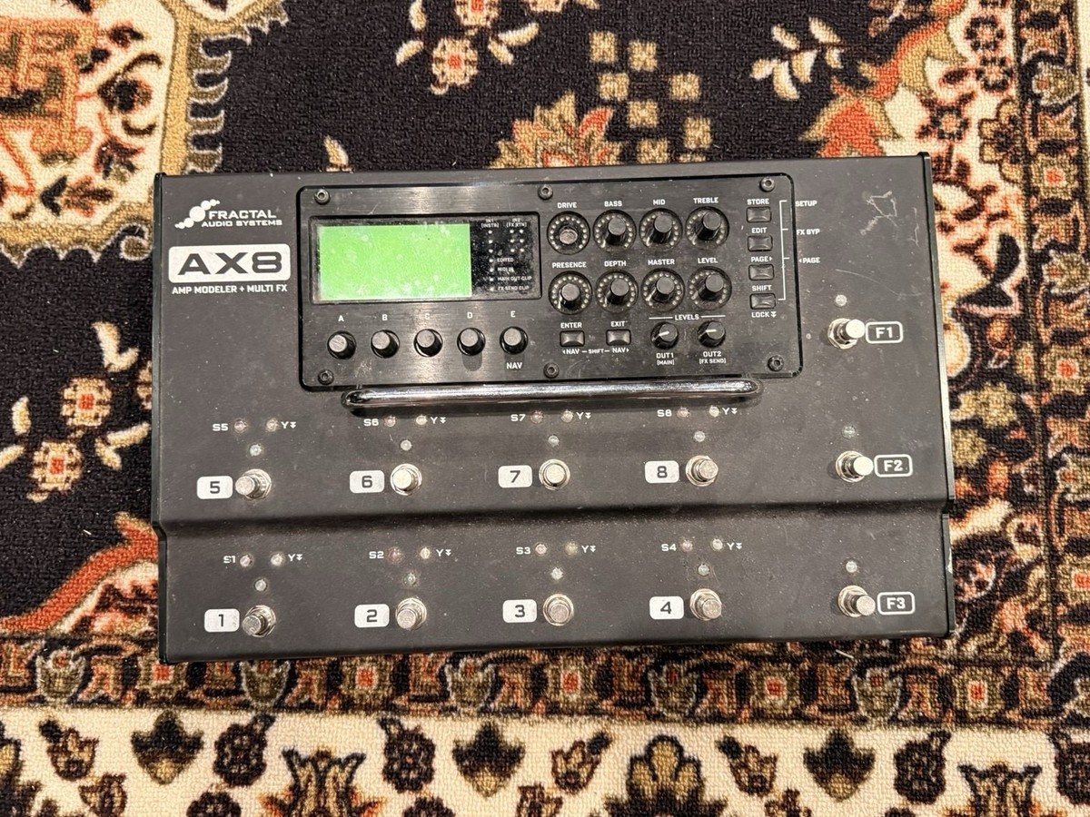 ギター Fractal Audio System AX8 Fractal Audio Systems AX8 Digital Amp Modeler Multi FX Processor