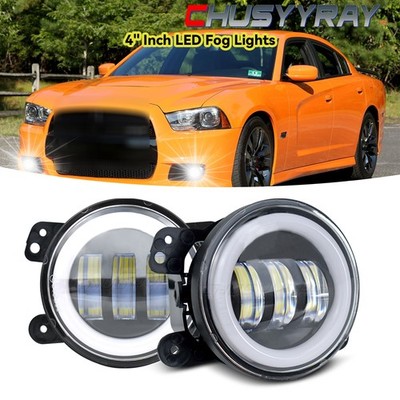 For Dodge Magnum 2005-2007 Clear Lens Pair Bumper Fog Lights Replacement Lamps