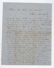 1858 Placer County, California - GOLD RUSH LETTER - Crossing the Plains Etc ! — photo 1