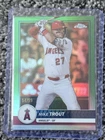 Mike Trout 2023 Topps Chrome -  #27 Green Refractor /99