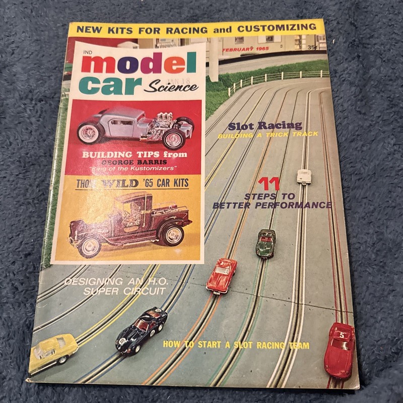 Model Car Science Magazine February 1965