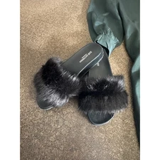 Ilse Jacobsen Hornbaek Fur Slides marked 36