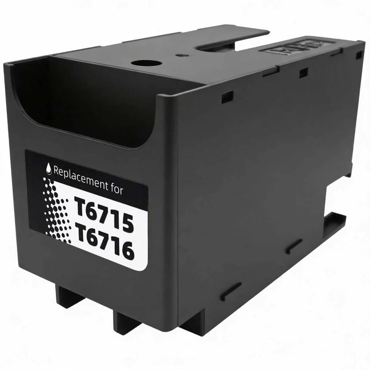 Boîte de maintenance T6715 compatible avec imprimantes Epson WorkForce