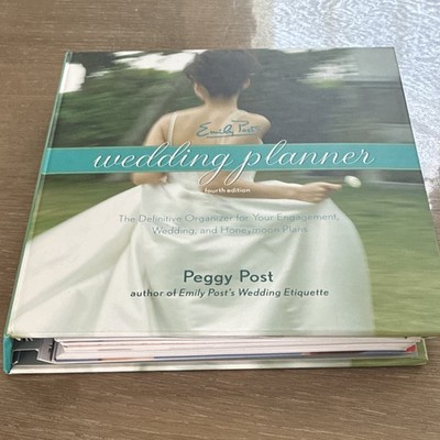 Emily Post Wedding Planner Fourth Edition Contemporary Green White