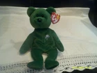 Vtg. Ty Beanie Baby-Erin the Bear-original tags-DOB 3-17-1997