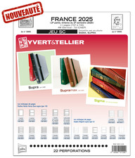 Nouveauté Jeu Yvert et Tellier France SC 2ème semestre 2025