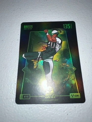 Bo Jackson Battle Arena Glow Battlefoil BF-113 Breeze Breece Hall