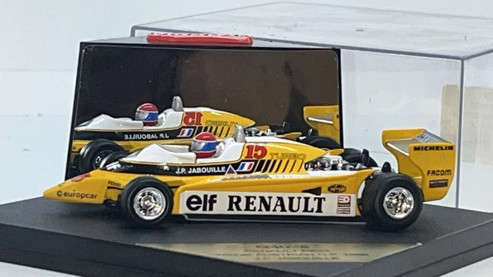 QUARTZO Q4038 RENAULT RE23 WINNER AUSTRIAN G.P. 1980 I.P. JABOUILLE  scala 1:43 - Immagine 2 di 4