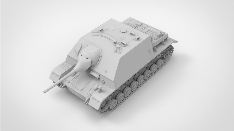 Maquette 1/72 Panzer I Ausf. A Avec Tourelle Breda - Imprimée 3D, Non Peinte - Modélisme