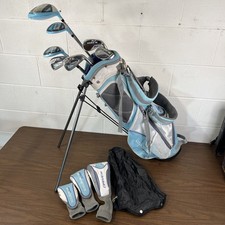 Cobra Jr Golf Club Set W/ Carry-Stand Bag Rain Hood Headcovers RH Lexi Thompson