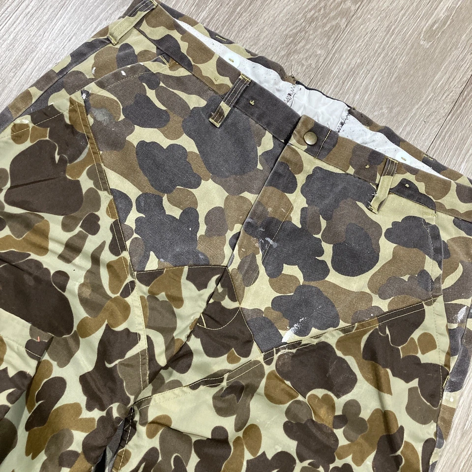 Pantalones Camuflados 34 Pato Caza Cazador Camuflaje Exterior Carga Pantalón Foto 4 de 4