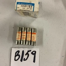 Shawmut Gould Amp-trap A25X20, Lot Of 4, 20A Fuse- ECS