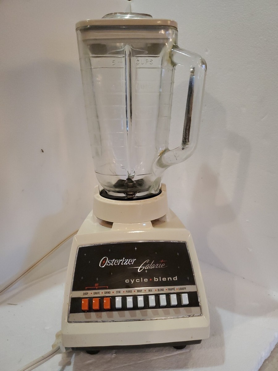 Oster Osterizer Galaxie Pulse Matic 10 Speed Blender Vintage 869