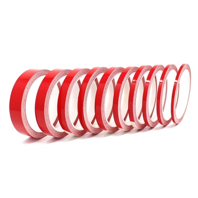Led Streifen Rot 10m Zierstreifen 20mm Matt Weiß Auto Motorrad