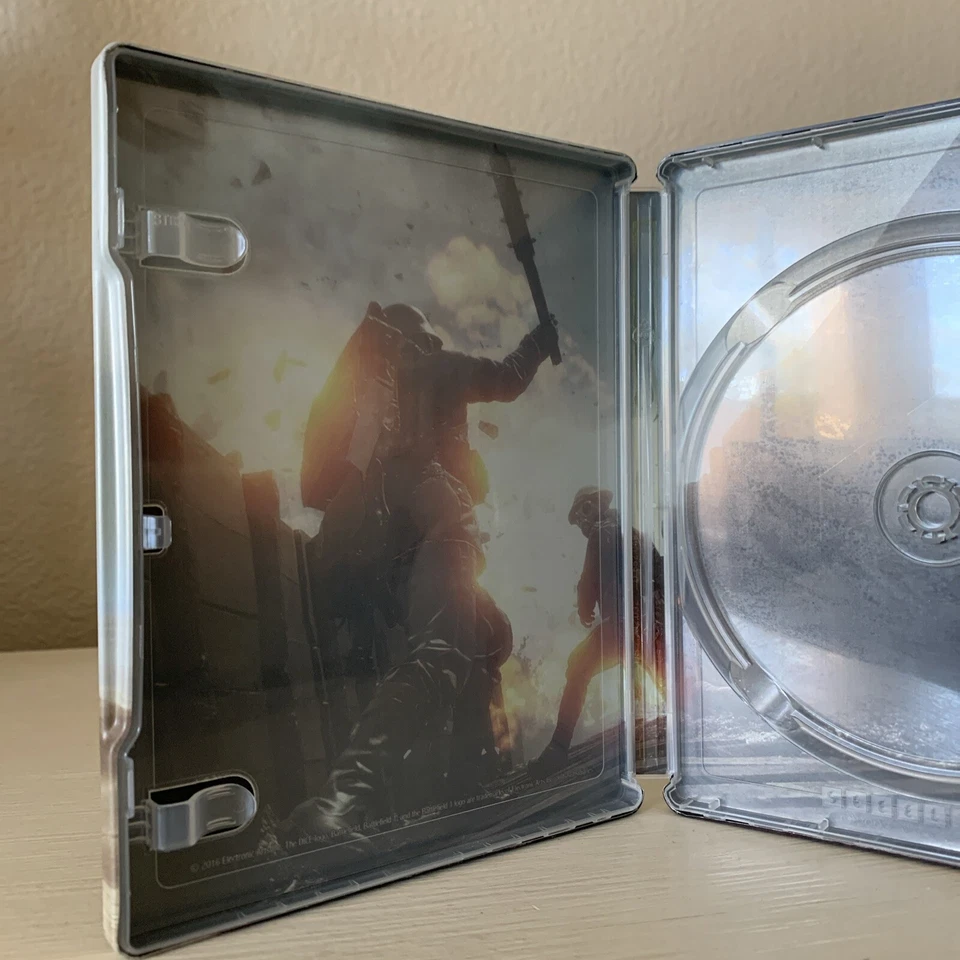 Battlefield 1 Metal Steelbook Case PS4 Xbox One Rare Promo Steel Book - Image 4 of 4