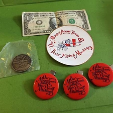 Boeing Sticker 757 Medallion buttons Our magni team & Flying Machines air planes