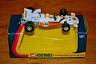 Vintage Corgi Yardley McLaren M19A F1 Formula 1 Car; 151  Original Box