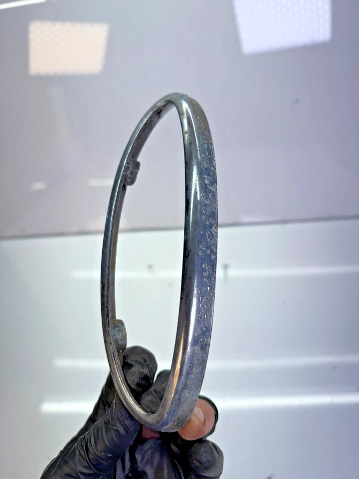 Luz trasera Ford Custom 1949-1950 OEM BISEL CROMADO 8A-13448-A1 49 50 B52-43 Foto 4 de 4