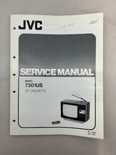 JVC 7301US Original Service Manual Free Shipping