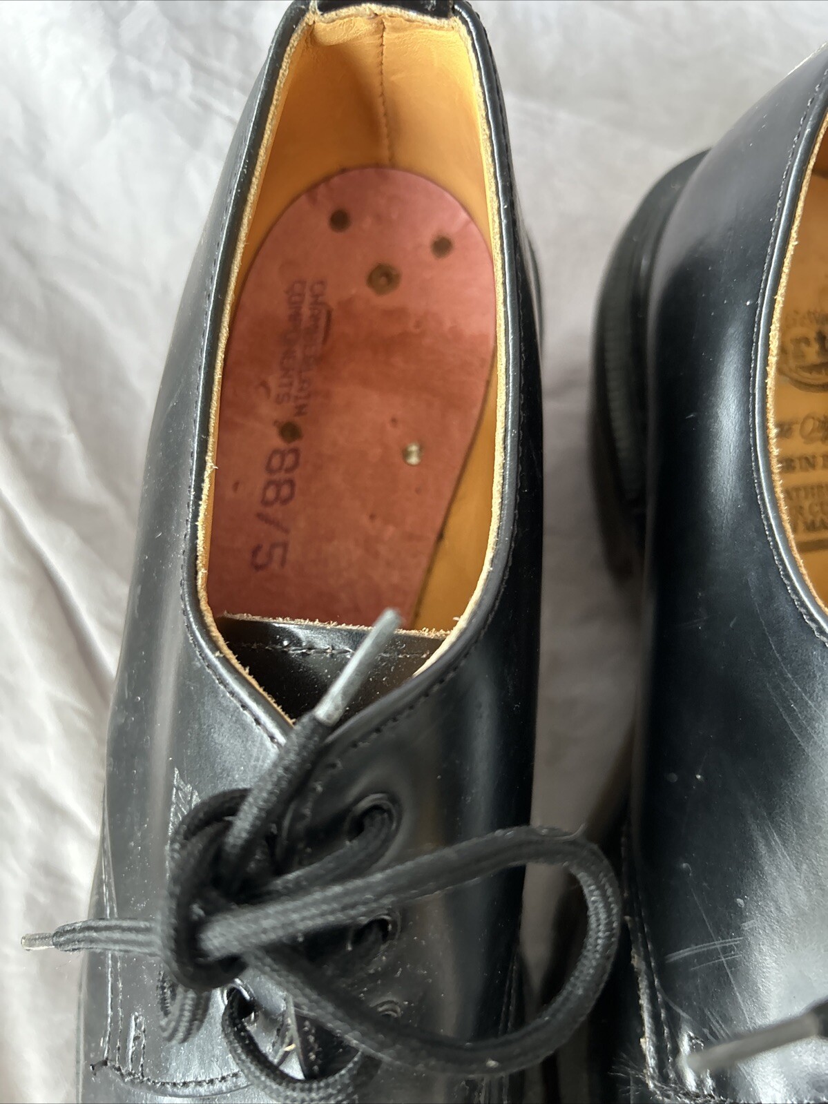 SAOLA Scarpe vintage Dr. Martens donna 3 Grommet stringate plateau Regno Unito taglia 5 Inghilterra