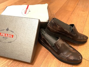 prada slip on trainers