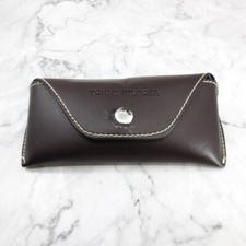 Tommy Hilfiger Eyeglasses Brown Semi-Hard Flip Top Case