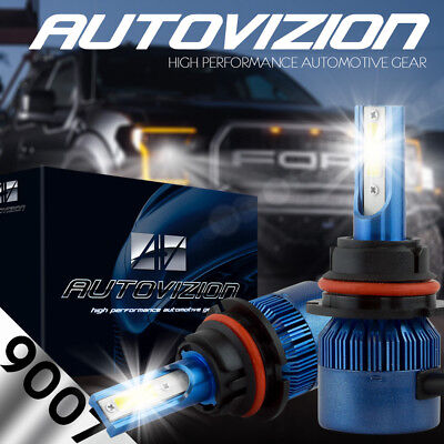 AUTOVIZION LED HID Headlight  kit 9007 HB5 6000K for 1994-2010 Mazda B2300