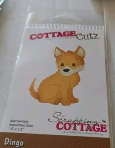 Dingo Cottage Cutz Metal Dies CC-977 New/Sealed 