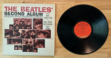 33 12" LP THE BEATLES SECOND ALBUM CAPITOL RED STEREO ST 2080