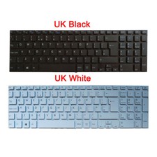 NUEVO SONY Vaio Fit SVF152A29M SVF15A1M2ES SVF152a29u SVF152C29M Teclado Blanco Reino Unido